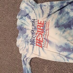 Blue Motivation Long Sleeve Shirt